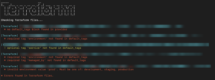 Check Terraform