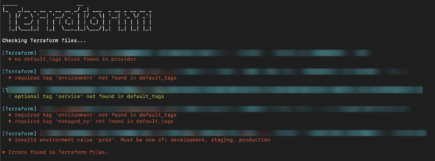 Check Terraform