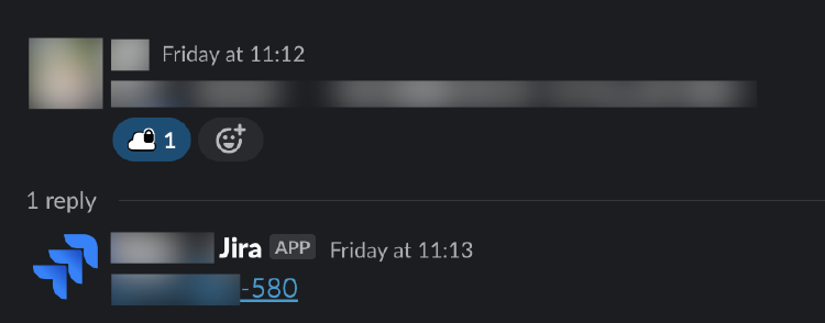 Slack to Jira