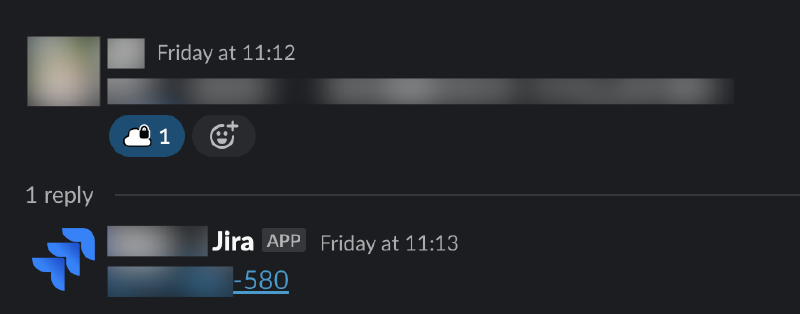 Slack to Jira