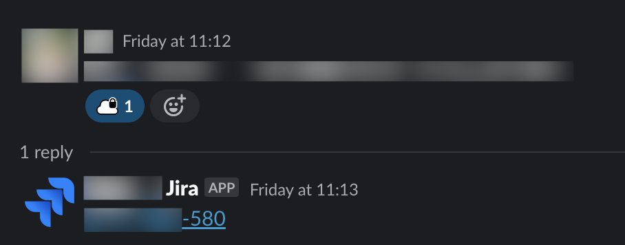 Slack to Jira